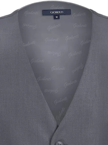 Vista 5 de Gioberti Chaleco de traje formal para hombre apto para negocios o vestido casual