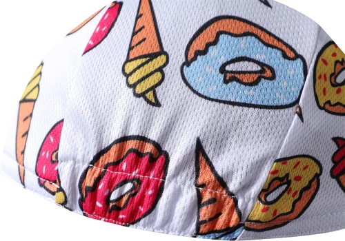 Vista 2 de Funny - Gorra de ciclismo de poliéster para ciclismo, forro de casco transpirable y absorción de sudor