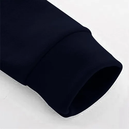 Vista 35 de Sudaderas de algodón de peso medio de manga larga con capucha, transpirable, ajuste holgado, suéter atlético