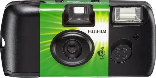 Vista 3 de Fujifilm Fujifilm QuickSnap Flash 400 Cámara desechable de un solo uso de 35mm con flash, 27 exposiciones, paquete de 10 Para fiestas, viajes e