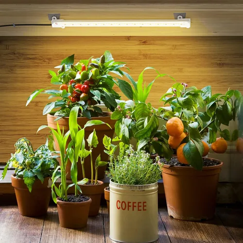 Vista 3 de Sondiko - Tira de luz de crecimiento, espectro completo para plantas