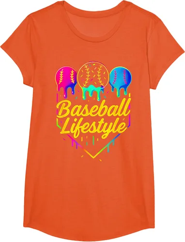 Vista 38 de Baseball Life Style 101 - Camiseta de béisbol para jóvenes