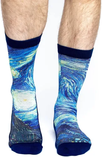 Vista 3 de Good Luck Sock Men's Art Socks, Adult