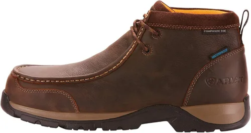 Vista 3 de Ariat Work Edge LTE Moc botas de puntera compuesta Western para hombre