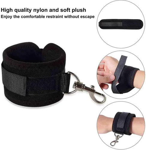 Vista 2 de Correas de amarre sexuales para cama de tamaño Queen para parejas debajo del colchón, cama King para adultos, juego de cuerda y cuerda, juego