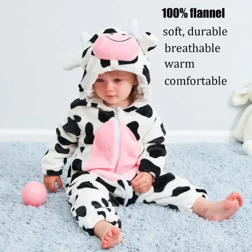 Vista 4 de Disfraces de animales para bebé unisex mameluco para Halloween