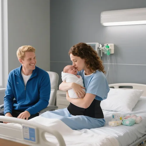 Vista 8 de Trendyline Banda para el vientre posparto para recuperación de cesárea, faja abdominal poscirugía con bolsillo frío caliente para aliviar el dolor