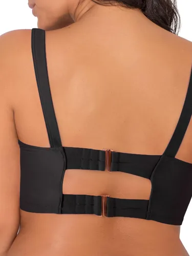 Vista 2 de Smart & Sexy - Top de bikini extra grande con varillas largas forradas para mujer