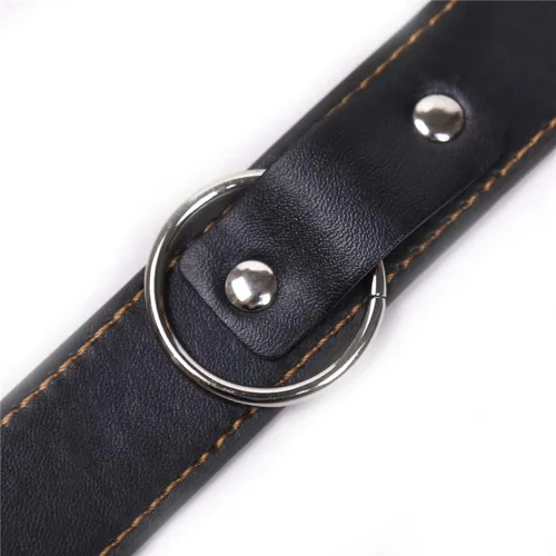Vista 3 de Bondage sexual para restricciones BDSM Juguetes sexuales para adultos, hombres, mujeres, parejas, conjunto de correa de cuerpo completo, Negro