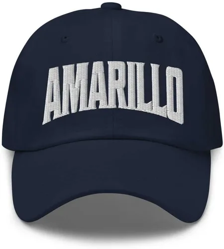 Vista 6 de Amarillo Baseball Cap Amarillo Dad Hat Texas TX Hat Embroidered Souvenir