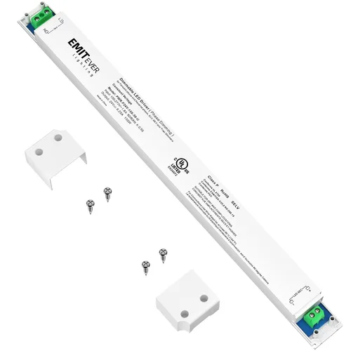 Vista 13 de EMITEVER Controlador LED regulable Triac delgado de 30 W, fuente de alimentación de 100-277 V CA a 24 V CC, transformador de atenuación del 0 al