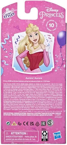 Vista 5 de Hasbro Disney Princess Secret Styles Fashion Surprise Aurora