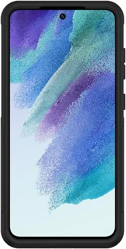 Vista 2 de OtterBox Galaxy S21 FE 5G (Solo) Funda de la Serie Commuter - Negra, delgada y resistente, amigable para el bolsillo, con protección de puertos