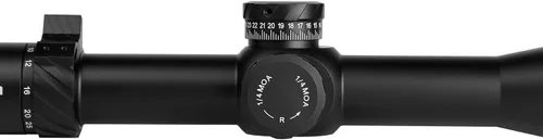 Vista 5 de Riton Optics Series 5 Conquer 5-25x56 MOA Riflescope Primer plano focal HD Retícula iluminada de vidrio con retícula integrada extraíble de dos