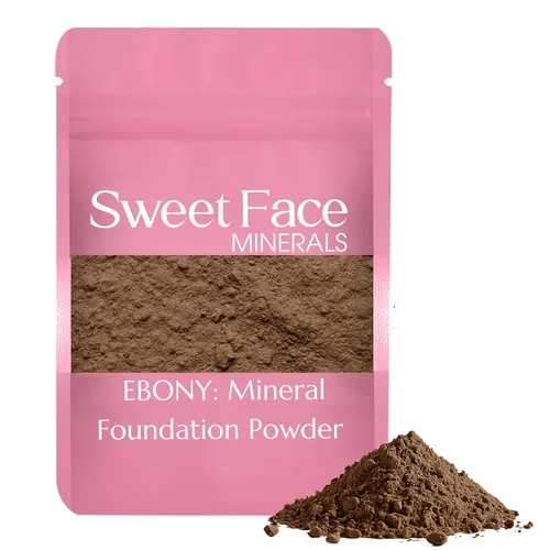Vista 40 de Sweet Face Minerals - Recambio de polvo de base (BEIGE) (bolsa de 0.42 oz) por Sweet Face Minerals, polvo de maquillaje ligero y mineral suelto