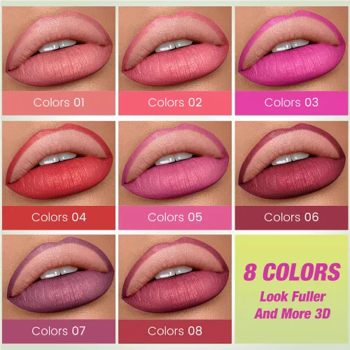 Vista 3 de evpct Lápiz delineador labial Dusty Rose en forma de triángulo para mujeres, lápiz labial retráctil con punta triangular para esculpir, rellenar