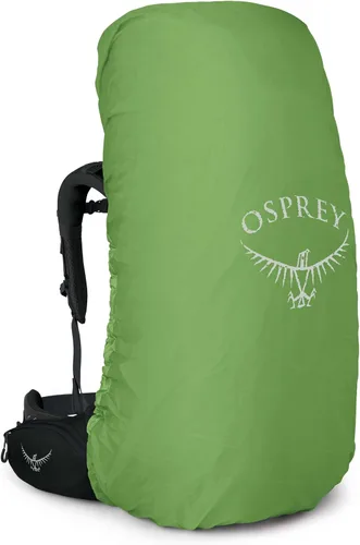 Vista 8 de Osprey Aether 65L Mochila de mochilero para hombre, color negro, S/M, ajuste extendido