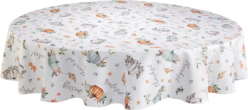 Vista 8 de Avanti Linens - Manteles individuales, decoración del hogar inspirada en otoño, juego de 4 (colección Grateful Patch)