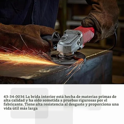Vista 3 de 43-34-0036 Brida interna se adapta a la amoladora angular Milwau-kee 2680 1 Paquete