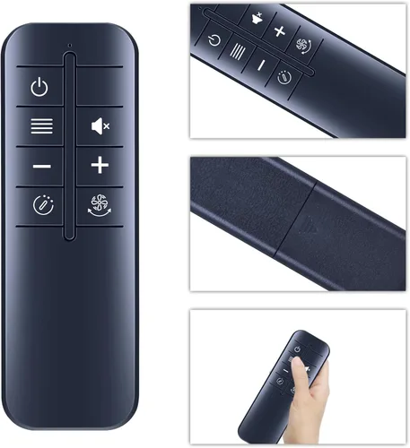 Vista 3 de Nuevo control remoto de repuesto compatible con Holmes 40 "SmartConnect Digital Tower Fan 32510397