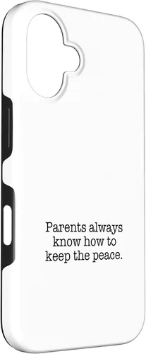 Vista 3 de iPhone 16 Parents always know how to keep the peace. Case