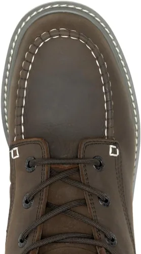 Vista 5 de Wolverine Botas de construcción con cuña de 6 pulgadas para hombre Marrón oscuro