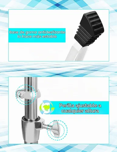 Vista 6 de Mr.Power Kit de campana Glockenspiel de 32 notas con almohadilla de práctica de 8 pulgadas, soporte de altura ajustable, clip de partitura musical