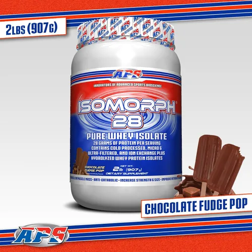 Vista 5 de APS Nutrition Isomorph 28 Proteína en polvo, chocolate dulce de azúcar, 2 libras Supports Lean Muscle Growth, Enhances Recovery, 28g Protein Per