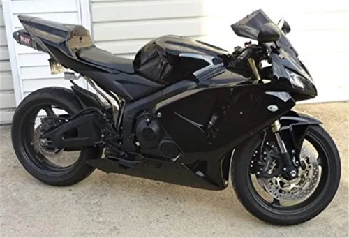 Vista 2 de NT Fairing Kit de carenados de motocicleta apto para 2005 2006 CBR600RR Inyección Brillo Negro Carrocería Carenados de plástico 05 06 CBR600RR