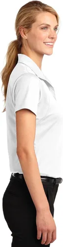 Vista 2 de SPORT-TEK Polo Micropique Sport Wick para mujer