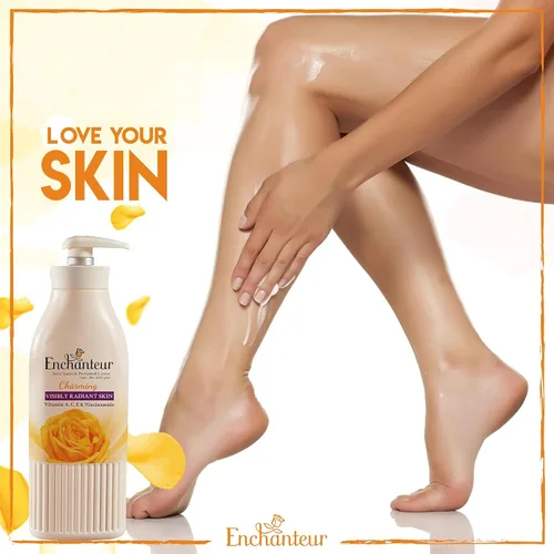 Vista 8 de Enchanteur Loción Corporal Perfumada Con Alo Vera & Mantequilla De Oliva Encantadora 500 ML