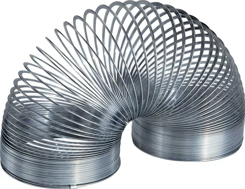 Vista 2 de Juguete Slinki original metálico Slinky Jr. Juego de 5