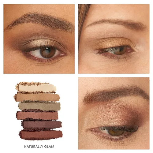 Vista 3 de jane iredale PurePressed Eye Shadow Triple Sombra de ojos a base de minerales altamente pigmentada Fórmula duradera y resistente a las arrugas