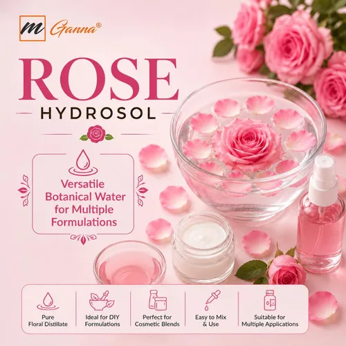 Vista 7 de Pure Rose Hydrosol 4 fl oz / 4.0 fl oz esencia floral natural para la belleza