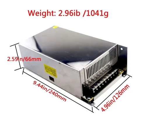 Vista 3 de Fuente de alimentación de 12 V CA 110 V-220 V a CC de voltaje universal estabilizado transformador de potencia de conmutación para luces LED