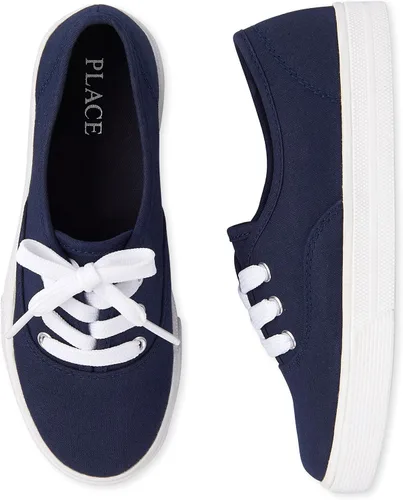 Vista 2 de The Children's Place Girl's Casual Lace Up Low Top Sneakers
