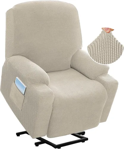 Vista 15 de H.VERSAILTEX - Funda elástica para sofá reclinable, funda para silla reclinable eléctrica de elevación de potencia, funda para silla reclinable