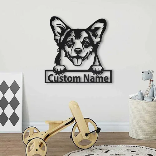 Vista 9 de Letrero de madera personalizado de perro Airedale Terrier Letrero de madera personalizado Airedale Terrier Airedale Terrier divertido Regalo
