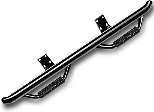 Vista 11 de N-FAB Estribos Nerf Negro Texturizado, de rueda a rueda D0289QC-TX Para Dodge RAM 1500 2002-2008, 2002-2009 2500 / 3500 Quad Cab 6.4' de cama
