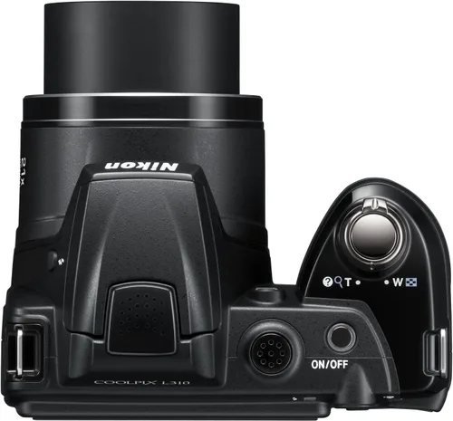 Vista 6 de Nikon Coolpix L310 Cámara digital de 14.1MP con zoom óptico de 21x - NEGRO