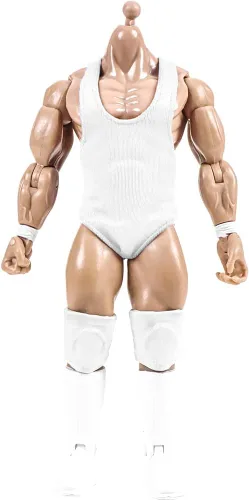 Vista 6 de Juego de 7 camisetas de lujo para figuras de acción de lucha libre