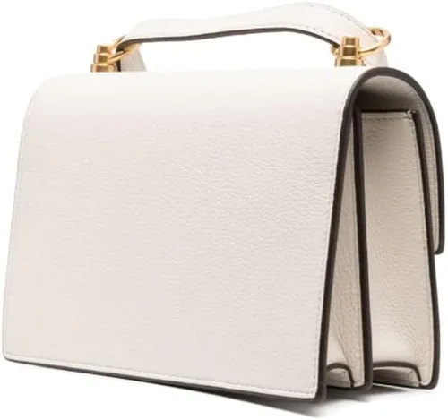 Vista 2 de Tory Burch Miller New - Bolso pequeño de cuero marfil para mujer