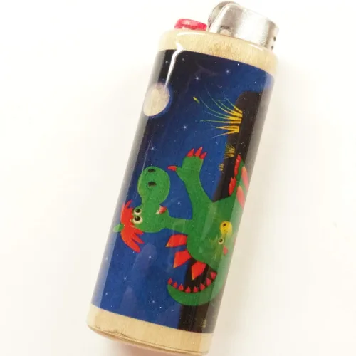 Vista 5 de Funda para encendedor personalizada con foto, compatible con los encendedores Bic