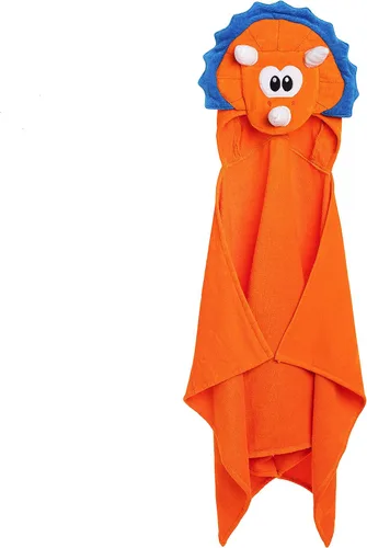 Vista 8 de Toalla de animal con capucha calidad premium: ultra suave, súper absorbente, XL 49 x 28 pulgadas, para niños y bebés, para baño, playa, piscina