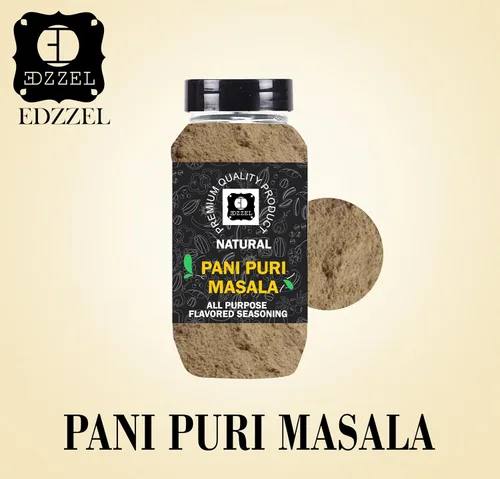 Vista 2 de EDZZEL Natural Pani Puri Masala 1.76 oz / 50 gramos (paquete de 1)