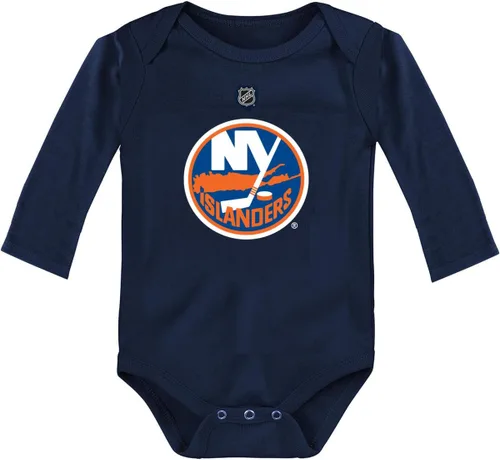Vista 8 de Outerstuff NHL - Mameluco de manga larga con logotipo primario para recién nacidos y bebés de 0 a 24 meses