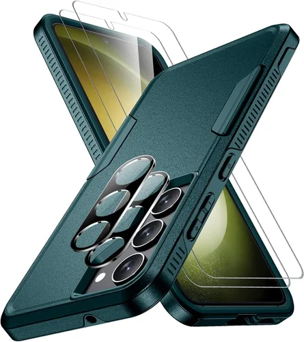 Vista 27 de SPIDERCASE Funda para Samsung Galaxy Z Fold 8, protector de pantalla integrado, protección de bisagra, función atril, funda protectora de cuerpo