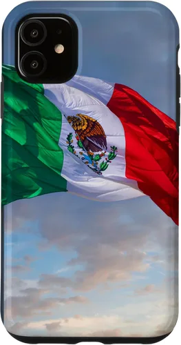 Vista 8 de iPhone 16 Mexico Flag Graphic Mexican Case