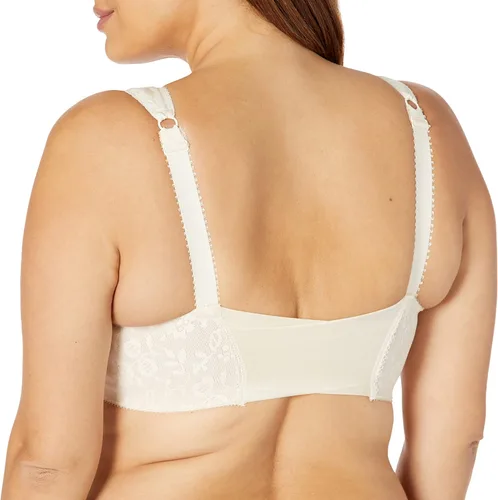 Vista 2 de Playtex Brasier inalámbrico con correa cómoda de 18 horas para mujer, brasier de cobertura completa con TruSupport de 4 vías