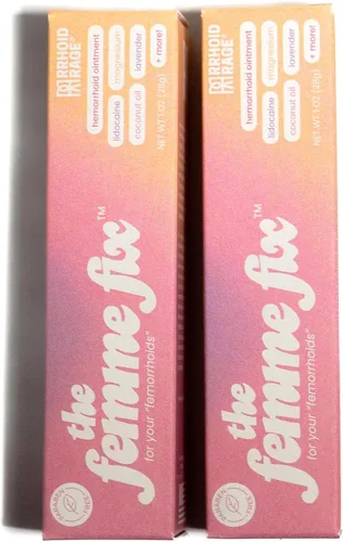 Vista 14 de The Femme Fix Crema calmante para hemorroides para mujeres, con lidocaína, magnesio, aceite de coco y lavanda real, alivio posparto y comodidad